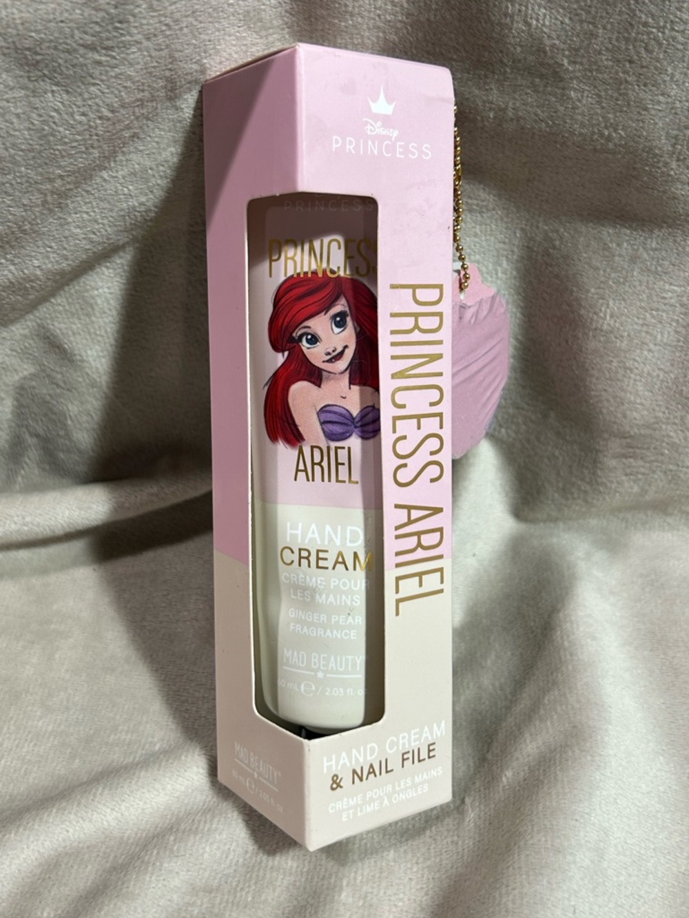Princess Ariel Pink Hand Cream & Nail‎ File -